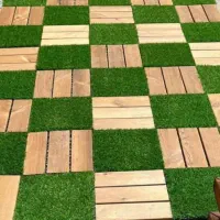 چمن تایل چوبی گرین وال