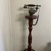 تلفن دکوری قدیمی چوبی (آنتیک طرح کلاسیک)