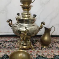 سماور برنجی ۶ لیتری