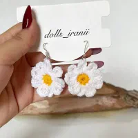 گوشواره بافتنی