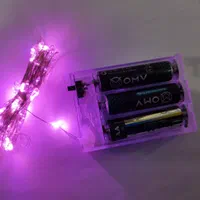 ریسه مفتولی  باتری خور|ریسه و چراغ تزئینی|قم, نیروگاه|دیوار