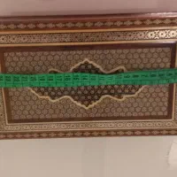 جا کارد و چنگال چوبی خاتم کاری اصفهان