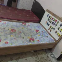 دو عدد تخت بزرگسال و نوجوان تکنفره|تخت و سرویس خواب|مشهد, الهیه|دیوار