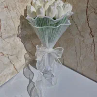 دسته گل عروس ترند گل های خاص دسته گل حنا|گل مصنوعی|مراغه, |دیوار