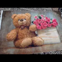 فرش کودک و پرده ست