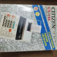 ماشین حساب سیتیزن نور آبی با چابگر فاکتور زن