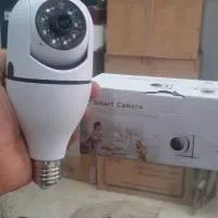 دوربین بی سیم لامپی چرخشی دولنز/وای فای/رم خور