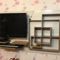 دکور دیواری و جای تلویزیون