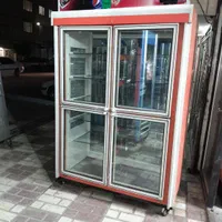 یخچال ایستاده ۱۳۵ سانتی  دوطرف  نما م شیشه|فروشگاه و مغازه|تهران, تهرانسر شرقی|دیوار
