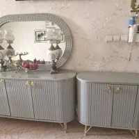 سرویس میز تلویزیون وآیینه وکنسول وجاکفشی|مبلمان خانگی و میز عسلی|بهارستان, |دیوار