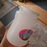 دبه ماست تمیز