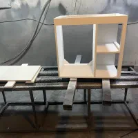 استخدام فایبر گلاس کار و رنگ کار و نیروی ساده