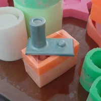 قالب های سیلیکونی کیلویی مناسب شمع و سنگ مصنوعی|صنایع دستی و سایر لوازم تزئینی|امیدیه, |دیوار