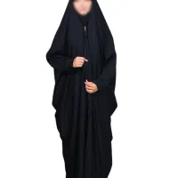 چادر مشکی لبنانی صدفی (تنوع پارچه) کدch1202