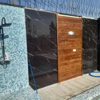 سیمانکاری.نما.باغ ویلا.سرامیک.سنگ