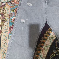 شلواروایدلگ سایز42 تا 46 درحدنو