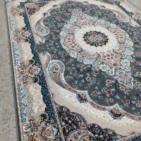 6 تخته فرش 9متری طرح سوگند زمینه دلفینی 700شانه|فرش|قم, نیروگاه|دیوار