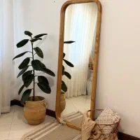آینه قدی چوبی