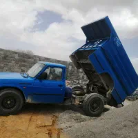 حمل بار و مصالح ساختمانی  با نیسان کمپرسی