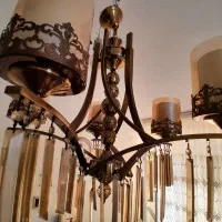 لوستر ۵ شاخه|لوستر و چراغ آویز|پاکدشت, پاکدشت (مامازند)|دیوار