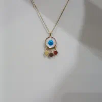 گردنبند طلایی استیل