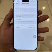 اپل iPhone 15 Pro Max با حافظهٔ ۲۵۶ گیگابایت|موبایل|بابلسر, |دیوار
