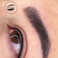 مدل میکرو بلیدینگ  ابرو نچرال بدون تاتو|خدمات آرایشگری و زیبایی|رشت, گلسار|دیوار