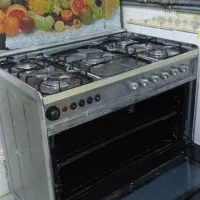 گاز فر دار ۵ شعله|اجاق گاز و لوازم برقی پختوپز|کرمانشاه, |دیوار