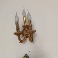 یه عدد لوستر سالم و شیک همراه با دیوار کوب|لوستر و چراغ آویز|تهران, آبشار|دیوار