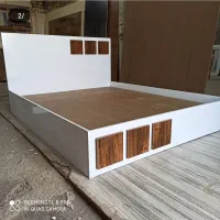 تخت دونفره ساده (فروش اقساط)|تخت و سرویس خواب|اصفهان, طاحونه|دیوار
