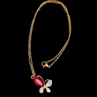 گردنبند نگین یاقوتی|بدلیجات|سنندج, |دیوار