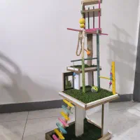 1عدد پارک پرنده سایز بزرگ 1 عدد سایز متوسط در حد