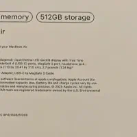 مک بوک M4 با ظرفیت ۵۱۲ گیگ