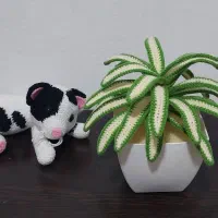 عروسک و جاکلیدی بافتنی
