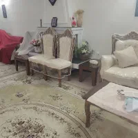 مبلمان سلطنتی9نفره به همراه میز ناهارخوری10نفره|مبلمان خانگی و میز عسلی|مشهد, رضاشهر|دیوار