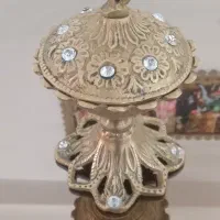 قندان برنزی یا برنجی درحدنو سنگین وزن|صنایع دستی و سایر لوازم تزئینی|گلستان (تهران), |دیوار