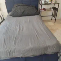 تخت خواب عرض 120 همراه با خوش خواب