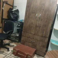 کمد دو درب سه کشو|جاکفشی، کمد، دراور|شیراز, دارالرحمه|دیوار