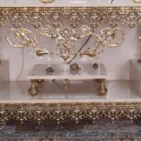 آینه شمعدان  میز تلویزیون برنز