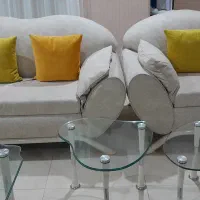فروش مبل ۷ نفره (با روکش جدید)