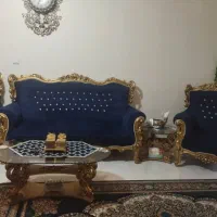 مبل هفت نفره بامیزوسط ودوتاعسلی