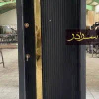 درب ضدسرقت تک قاب، نرده شیشه ای، کرکره برقی کدH014