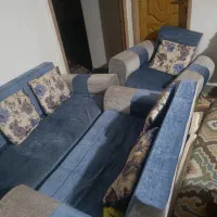 مبل هفت نفره ابی