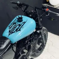 موتور شهاب کاستوم طرح هارای دیویدسون پلاک ملی