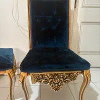 چهار عدد صندلی ابی سالم -فروش فوری