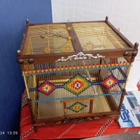 قفس سهره ،سهره قناری ز قفس برنجی نو استفاده نشده|لوازم جانبی حیوانات|تهران, اتابک|دیوار