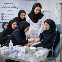 دوره آموزشی اصول تزریقات و رگ گیری