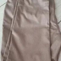 شلوار کتان کرم