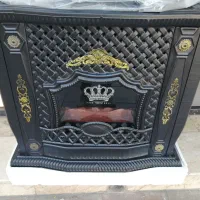 بخاری گازی طرح شومینه