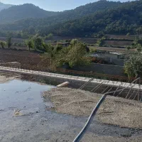 چهار عدد تیرچه ۶ متری با تقویت ۱۶